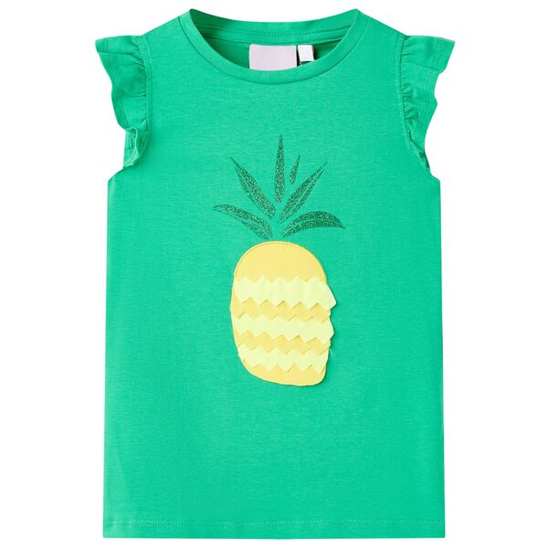 T-shirt pour enfants vert 128