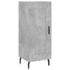 vidaXL Buffet Gris b&eacute;ton 34,5x34x90 cm Bois d'ing&eacute;nierie