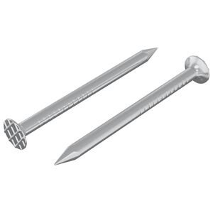 vidaXL Clous pour Bois 2 pcs Argent&eacute; &Oslash; 3 x 15 mm M&eacute;tал