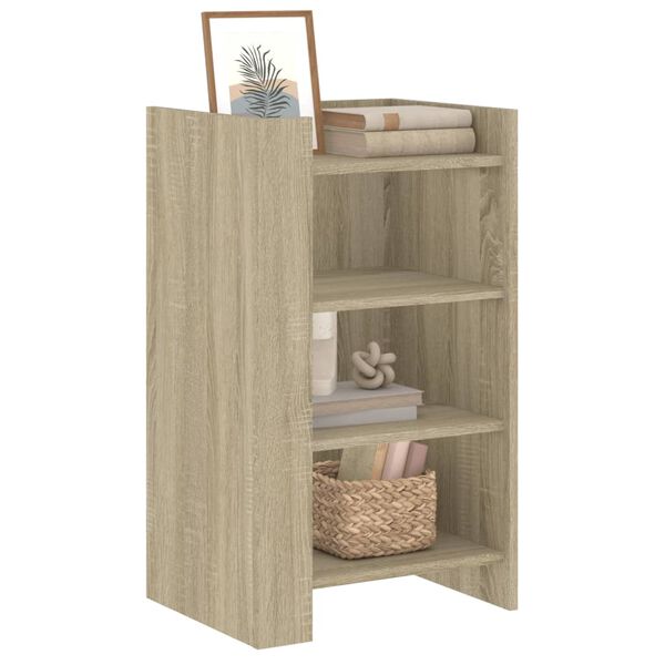 vidaXL Buffet ch&ecirc;ne sonoma 45x35x75 cm bois d'ing&eacute;nierie