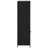 vidaXL Haut Armoire Ch&ecirc;ne noir 62 x 36 x 121,5 cm Bois d'ing&eacute;nierie