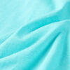 T-shirt pour enfants avec manches courtes aqua 128