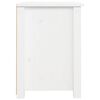 vidaXL Tables de chevet 2 pcs Blanc 40x35x49 cm Bois de pin massif