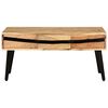vidaXL Table basse 88x50x42 cm Bois d'acacia solide
