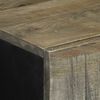 vidaXL Buffet gris clair 60x33,5x75 cm bois de manguier massif