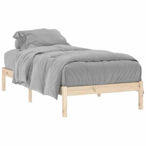 vidaXL Cadre de lit sans matelas 100x190 cm bois de pin massif