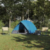 vidaXL Tente de camping avec toit Bleu 275 x 230 x 140 cm taffetas