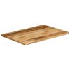 vidaXL Dessus de table bord vivant 70x60x3,8 cm bois de manguier brut