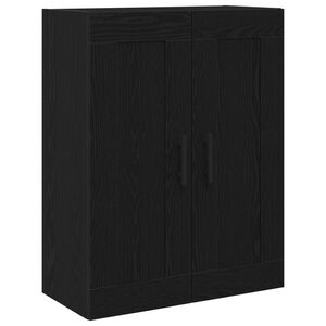 vidaXL Meuble mural Chêne noir 69,5 x 34 x 90 cm Bois d'ingénierie