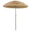 vidaXL Parasol de jardin Naturel 160 x 160 x 196 cm