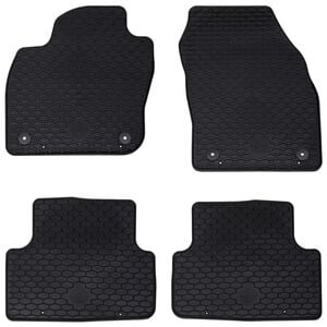 vidaXL Tapis de voiture 4 pcs Noir VW T-CROSS TPE