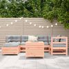 vidaXL Salon de jardin 7 pcs bois massif sapin de douglas