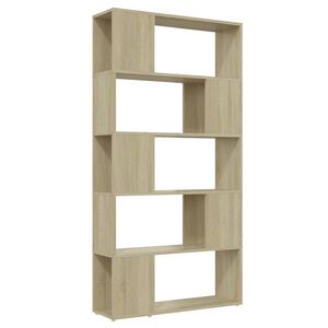 vidaXL Biblioth&egrave;que de s&eacute;paration Ch&ecirc;ne sonoma 80x24x155 cm