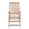 vidaXL Ensemble &agrave; manger d'ext&eacute;rieur 7 pcs et chaises pliables Teck