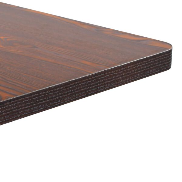 vidaXL Table de bistro Marron fonc&eacute; 50x50 cm MDF