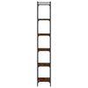 vidaXL Bibliothèque 6 niveaux chêne marron 40x30x188cm bois ingénierie