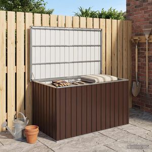 vidaXL Bo&icirc;te de rangement de jardin Marron 171x99x93 cm