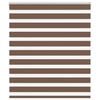 vidaXL Store z&egrave;bre marron 125x150cm largeur du tissu 120,9cm polyester