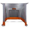 vidaXL Tente de hayon Gris et orange 285 x 255 x 245 cm taffetas