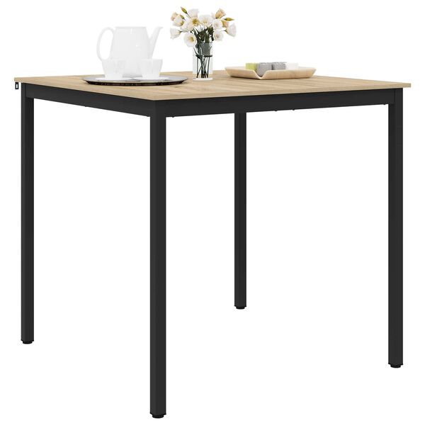 vidaXL Table de bar debout Bois d'ing&eacute;nierie