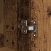 vidaXL Buffet haut 37,5x35x180 cm vieux bois bois d'ing&eacute;nierie