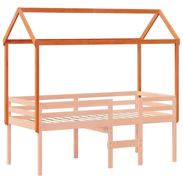 vidaXL Toit de lit pour enfants 207x95,5x159 cm bois de pin massif