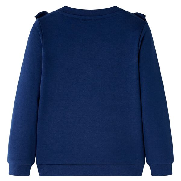 Sweatshirt pour enfants bleu marine 140