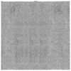vidaXL Tapis shaggy PAMPLONA poils longs moderne gris 160x160 cm