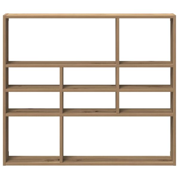 vidaXL Étagère murale chêne artisanal 90x16x78 cm bois d'ingénierie