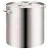 vidaXL Ensemble de 2 casseroles &agrave; bouillon 98/50 L Inox