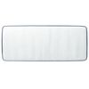 vidaXL Matelas de sommier à lattes 200x70x20 cm mi-doux tissu