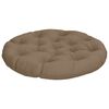 vidaXL Coussin de chaise suspendue VIANEN 100 % polyester Taupe