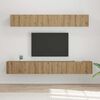vidaXL Ensemble meuble TV 5 pcs Ch&ecirc;ne artisanal Bois d'ing&eacute;nierie