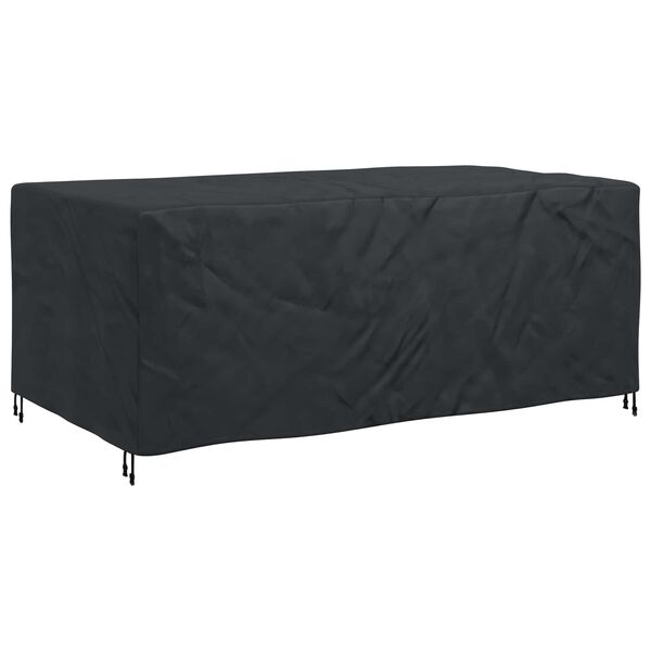 vidaXL Housse pour meubles Uni Noir 240 x 140 x 90 cm 600D