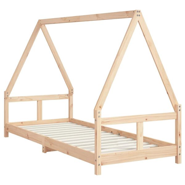 vidaXL Cadre de lit pour enfants 80x200 cm bois de pin massif