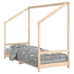 vidaXL Cadre de lit pour enfants 80x200 cm bois de pin massif
