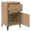 vidaXL Cabinet de chevet 2 pcs Ch&ecirc;ne artisanal 40 x 35 x 70 cm