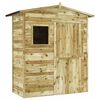 vidaXL Abri de stockage de jardin Bois de pin imprégné