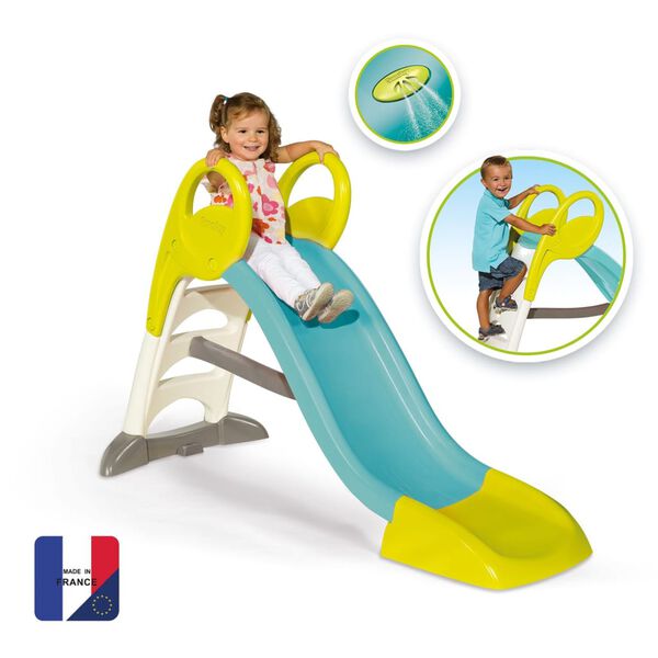 Smoby Toboggan Toboggan GM Bleu et vert citron