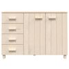 vidaXL Buffet HAMAR Marron miel 113x40x80 cm Bois massif de pin