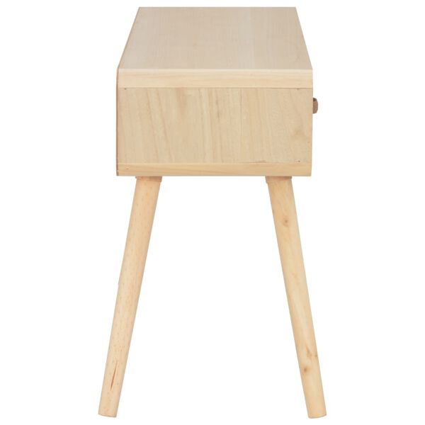 vidaXL Table console 100 x 35 x 68 cm Bois massif