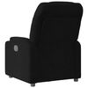 vidaXL Fauteuil inclinable Noir Tissu