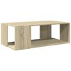 vidaXL Table basse chêne sonoma 89,5x48x30 cm bois d'ingénierie
