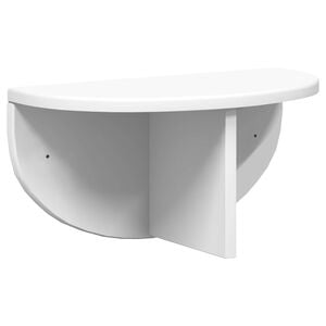 vidaXL &Eacute;tag&egrave;re Murale Blanc 38 x 19 x 19 cm Bois d'ing&eacute;nierie
