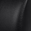 vidaXL Fauteuil inclinable &agrave; 3 places cuir synth&eacute;tique noir