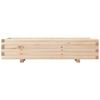 vidaXL Jardini&egrave;re 110x40x26,5 cm bois de pin massif