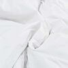 vidaXL Duvet d'été simple avec oreiller 2 pcs Blanc Microfibre