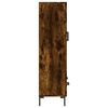 vidaXL Buffet haut ch&ecirc;ne fum&eacute; 69,5x31x115 cm bois d'ing&eacute;nierie