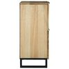 vidaXL Buffet Marron 60 x 33 x 75 cm bois de manguier massif