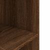 vidaXL Support pour aquarium chêne marron 80x35x60cm bois d'ingénierie